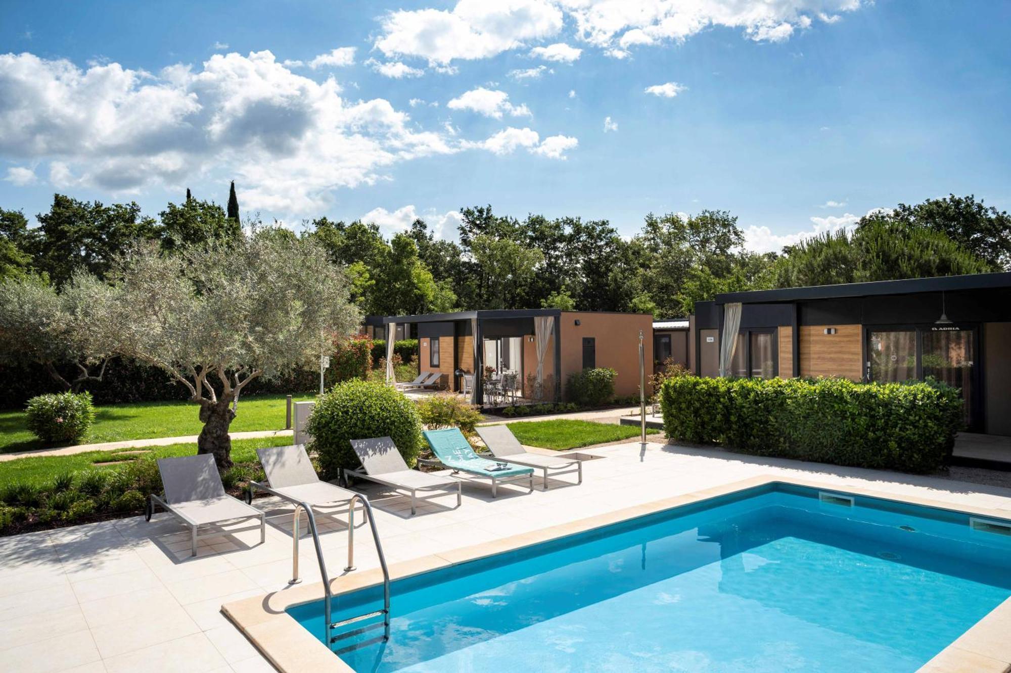 Camping Park Umag Mobile Homes Karigador Exteriör bild